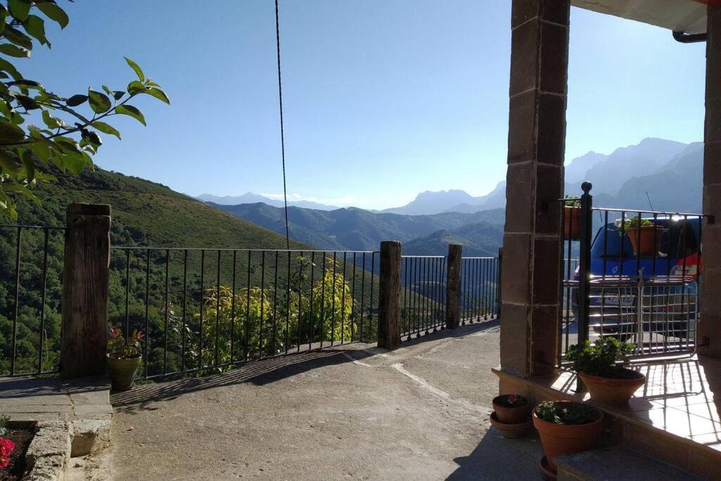 Ferienwohnung El Mirador De Cobena Ii. Aires De Liebana En Picos Exterior foto