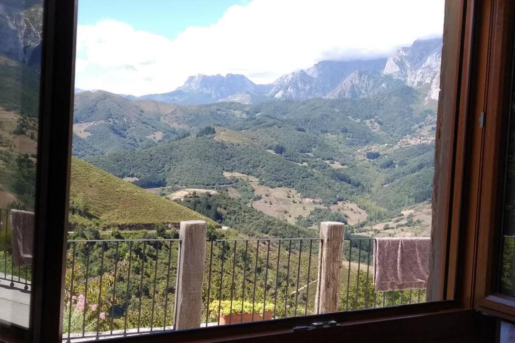 Ferienwohnung El Mirador De Cobena Ii. Aires De Liebana En Picos Exterior foto